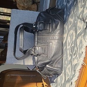 Coach Satchel Black Bag